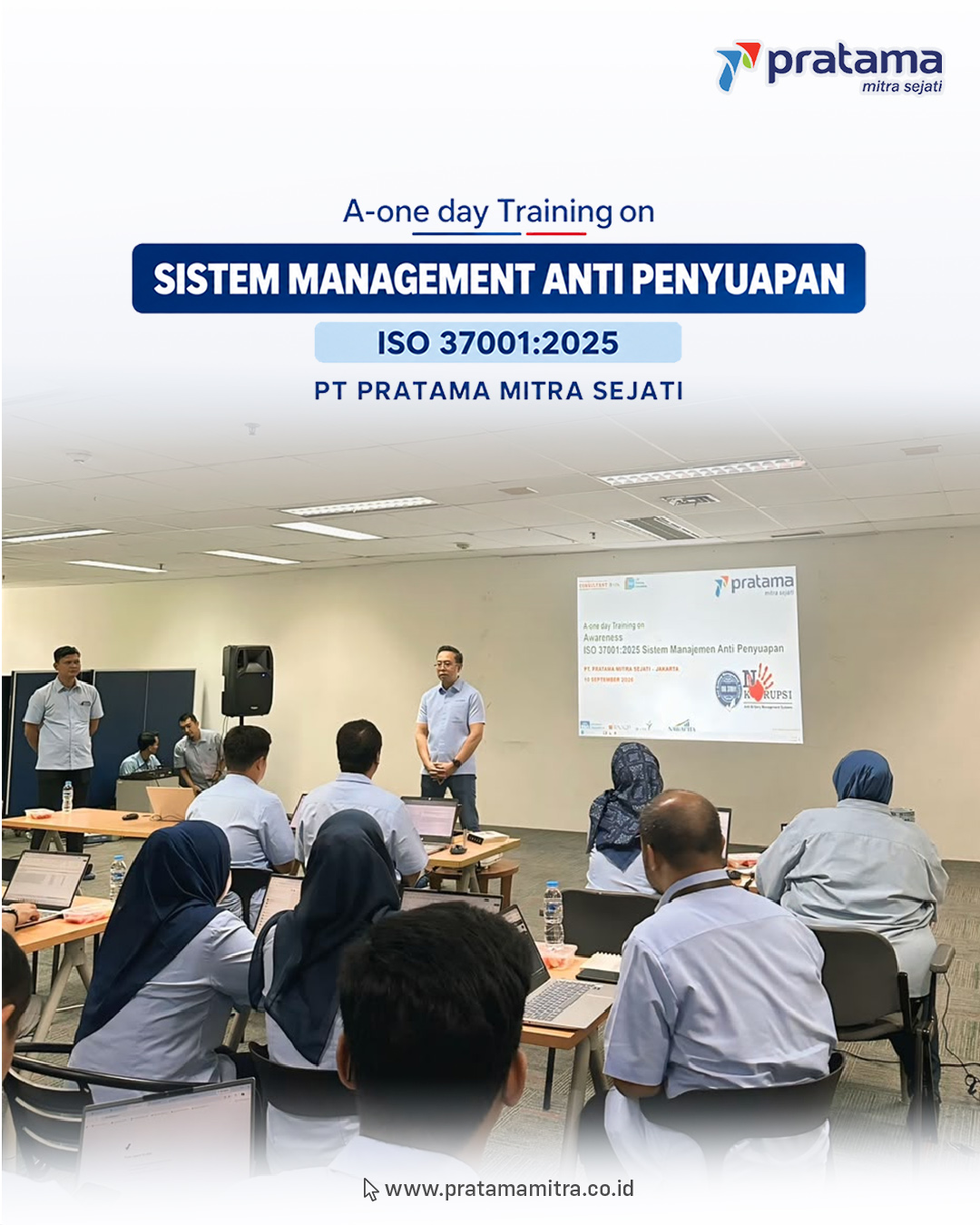 Pelatihan Awareness Sistem Manajemen Anti Penyuapan (SMAP) ISO 37001:2025